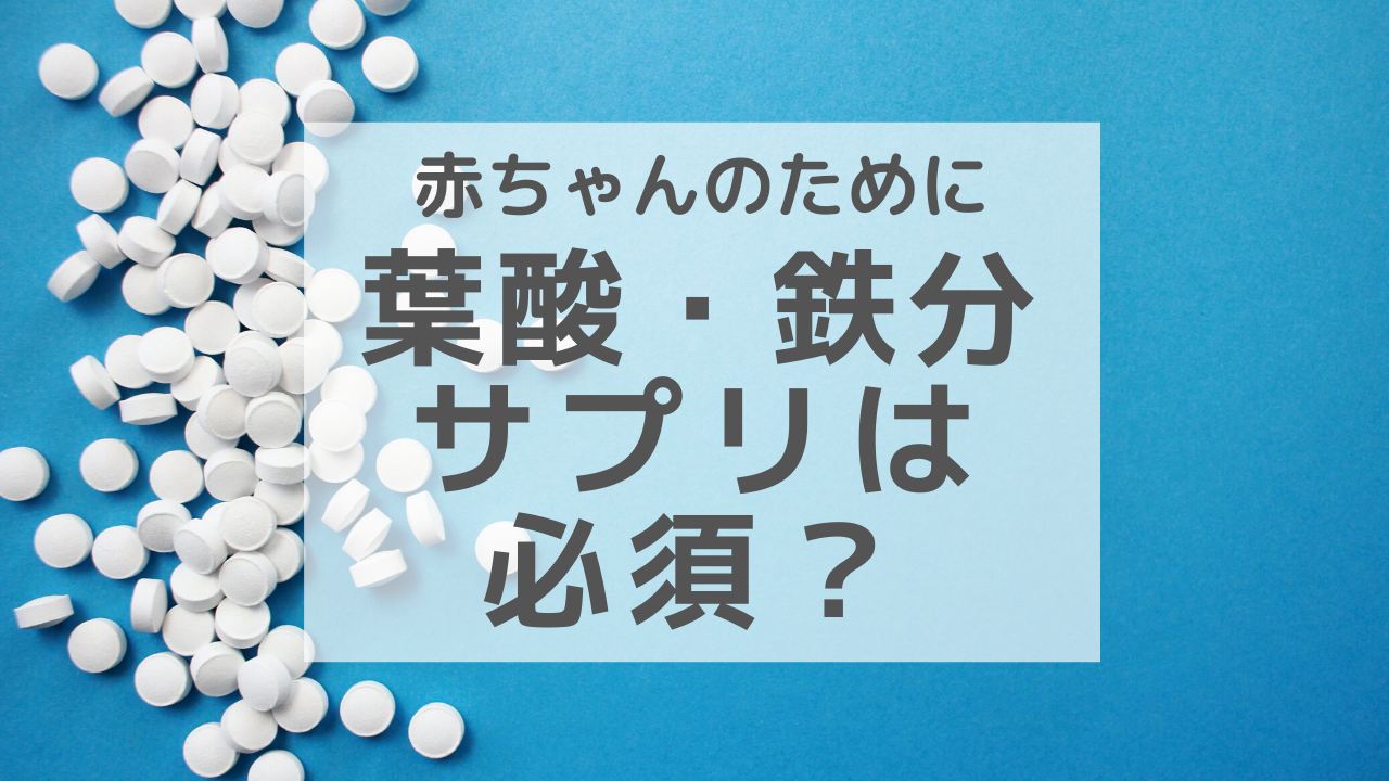 妊娠中に葉酸と鉄分サプリは効果ある 3人出産した母のあくまで経験談