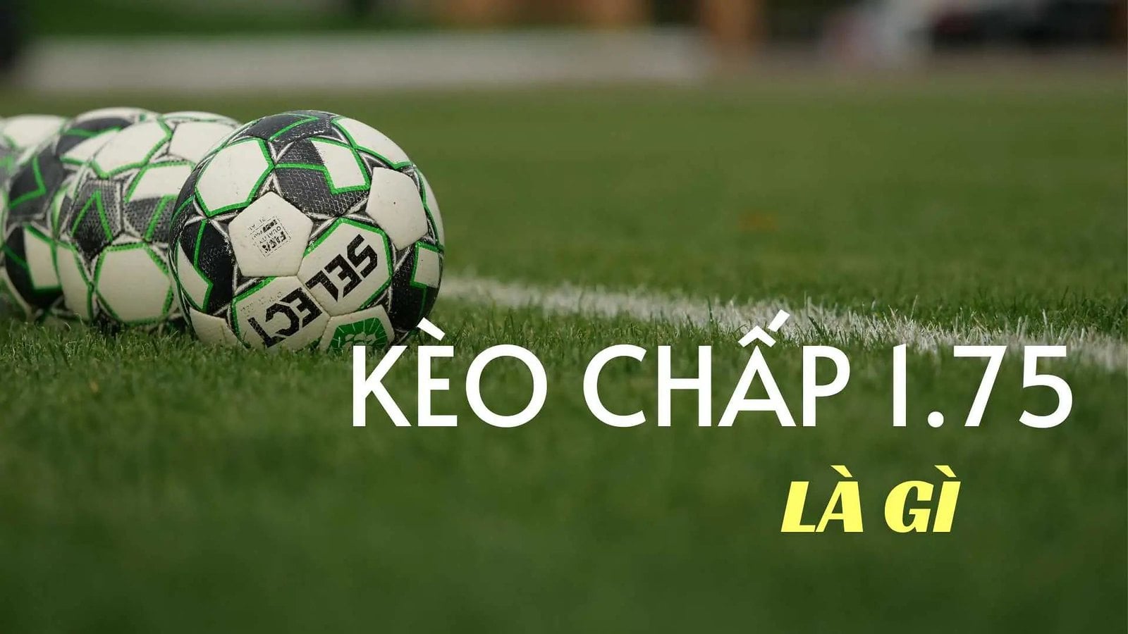 Kèo chấp 1.75